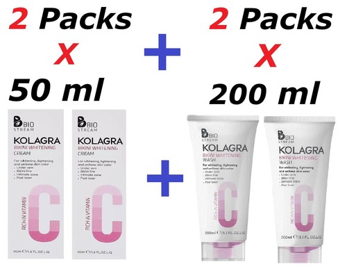 Kolagra whitening cream wash - &,