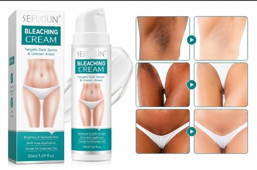 Intimate area bleaching - bleaching, cream