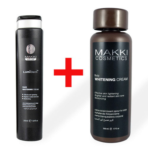 Makki face body whitening - face, +